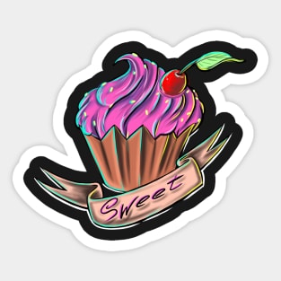 Sweet-Cupcake Sticker